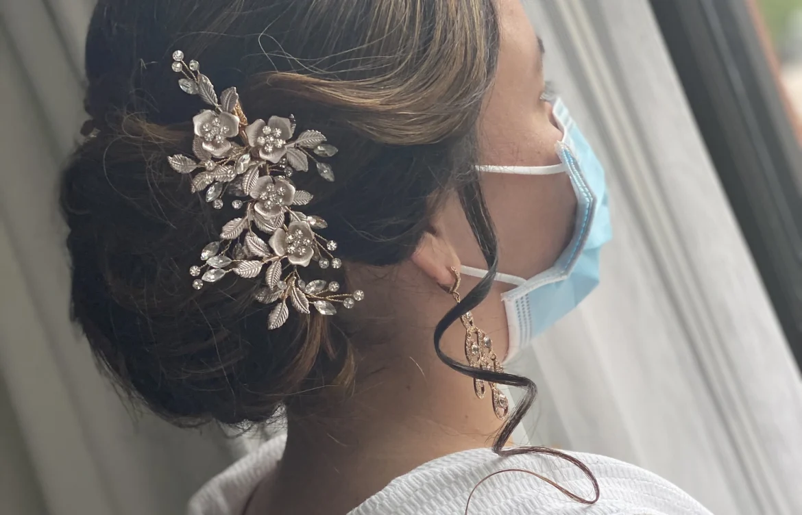 Bridal hair