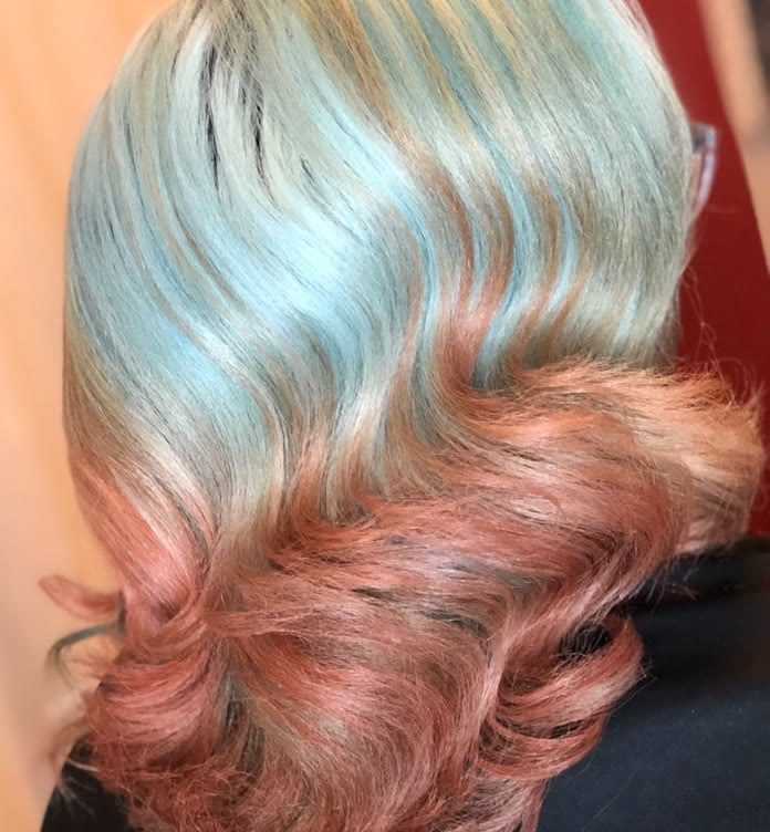 Pastel color melt